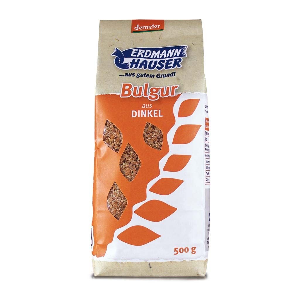 Bulgur aus Dinkel Bio 500 g-einfach, vollwertig und geschmackvoll-Demeter Dinkel