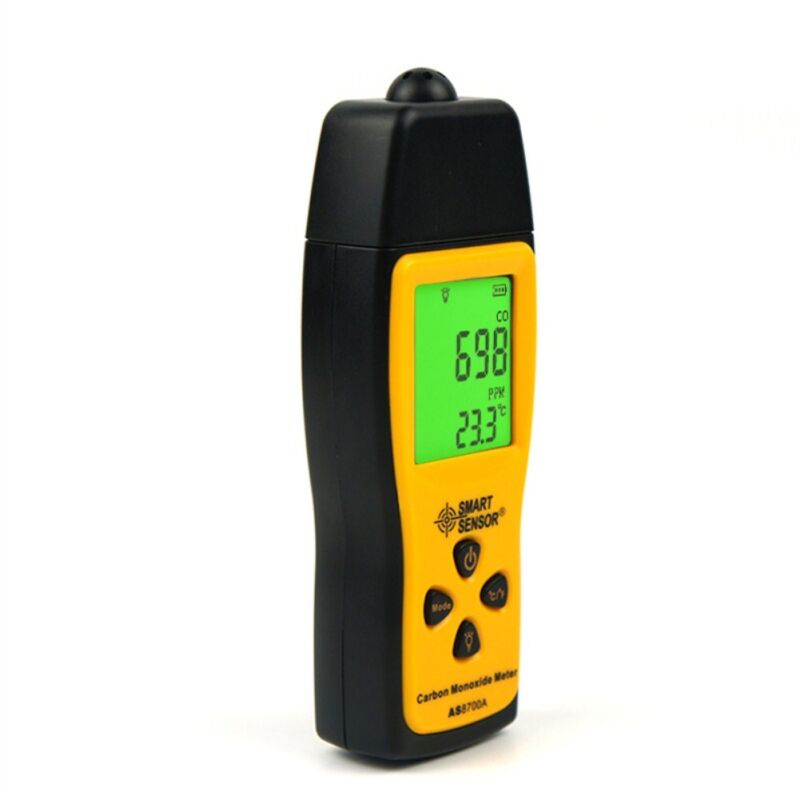 Smart Sensor Handheld Carbon Monoxide Meter Portable CO Gas Leak