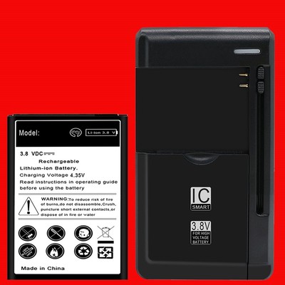 2000mAh Displaceable Battery Desktop Charger for Samsung Galaxy Ace Style S765C