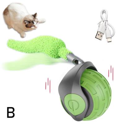 Speedy Tail 2.0 Cat Toy Smart Cat Rolling Ball Automatic Moving Interactive Toy