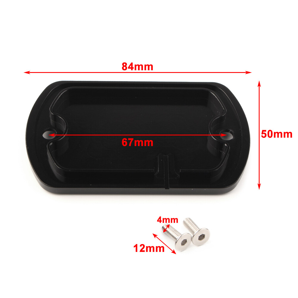 Chrome Front Brake Fluid Cap Reservoir Cover For Yamaha V Star XVS 650/1100