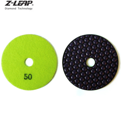 1PC 4'' Diamond Dry Polishing Pads Resin Bond for Marble Granite Polishing Pad