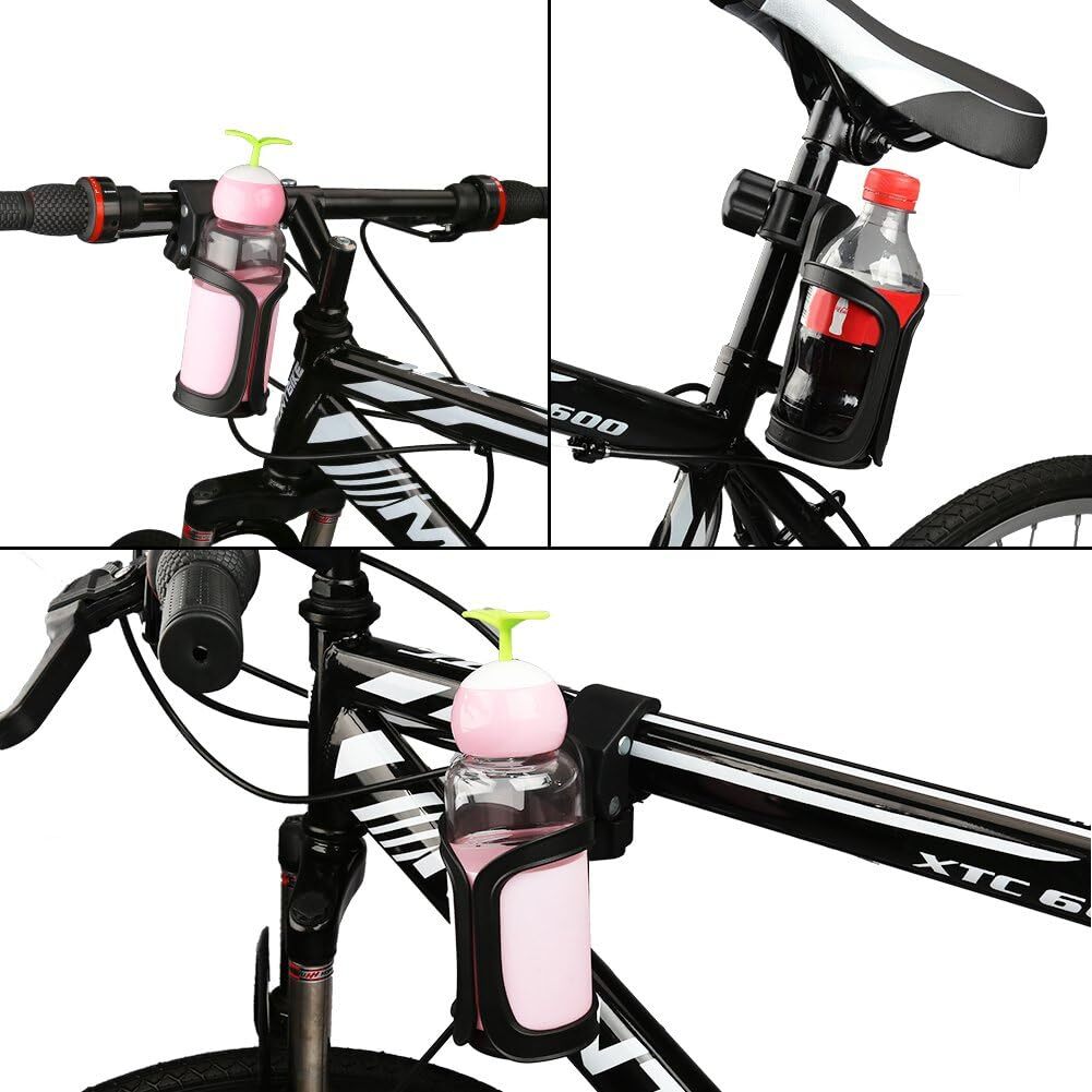 Bicycle Cup Holder Cycling Beverage Water Bottle Cage Mount Drink Bike Handlebar