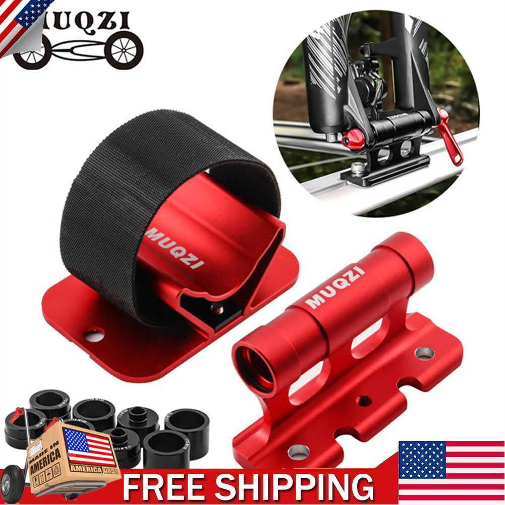 Bike Mount Rack Storage Aluminum Alloy Bike Front Fork Fixed Mount Accessories