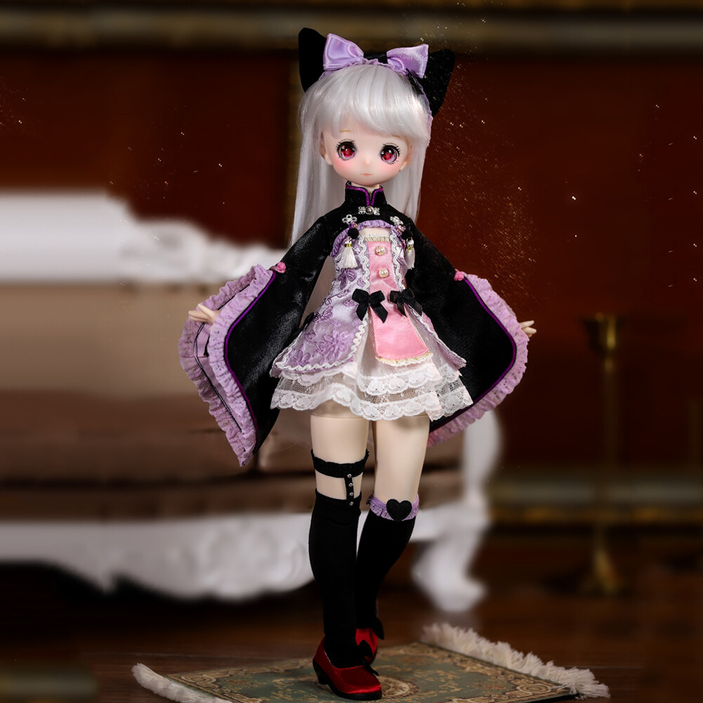 ルビー bjd 1/4 ドール本体 Violet ルビー bjd 1/4 ドール本体
