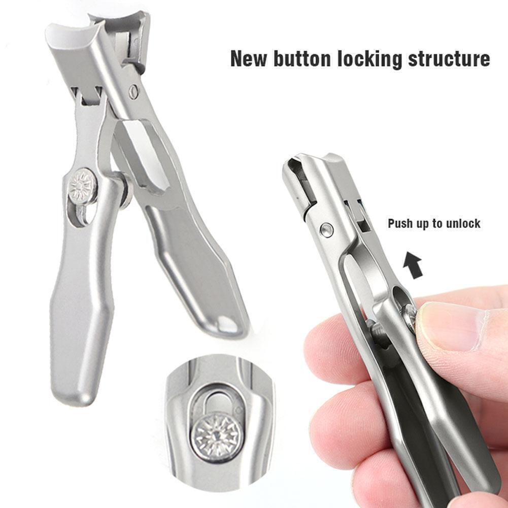 Ultra Sharp Nail Clippers Steel Wide Jaw Opening Anti Splash