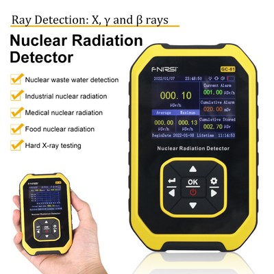 Nuclear Radiation Detector Geiger Counter Dosimeter X β γ Detecting Tool Tester