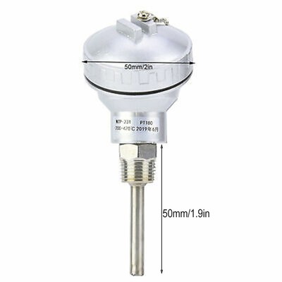 Premium Performance with RTD PT100 Temperature Sensor Probe and NPT Thread