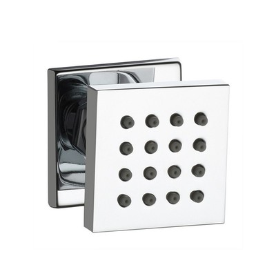 Quick and Easy Installation with G1/2 Connector on Square Brass Body Spray Jets