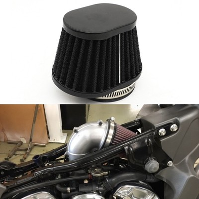 Replace 55mm Air Filter Cleaner Round Tapered Replacement For Motorcycle Parts
