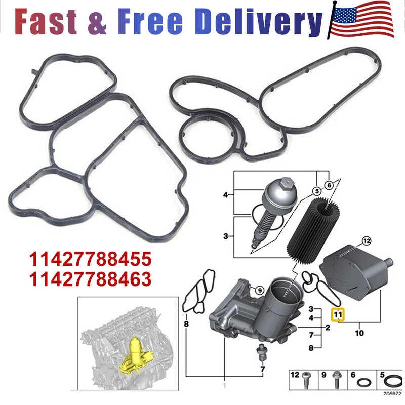 Housing Gasket Seal Kit For Bmw E46 E60 E65 E70 E83 E90 5 6 7 Series