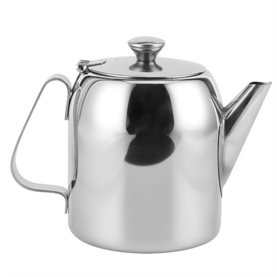 32oz Stainless Steel Kettle Tea Pot With Short Spout For Restaurant