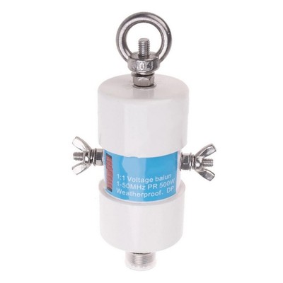 1.8-50MHz Voltage Balun 14x7.2cm 500W Accessories High Power Waterproof