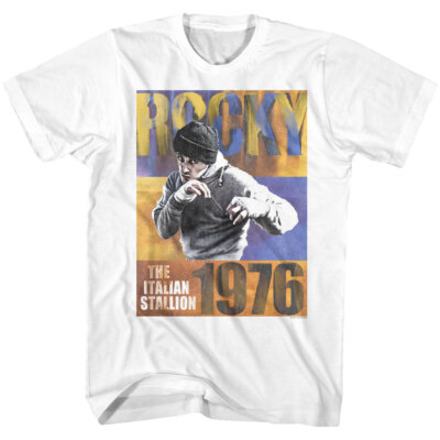 Rocky Movie The Italian Stallion 1976 Photo Men's T Shirt