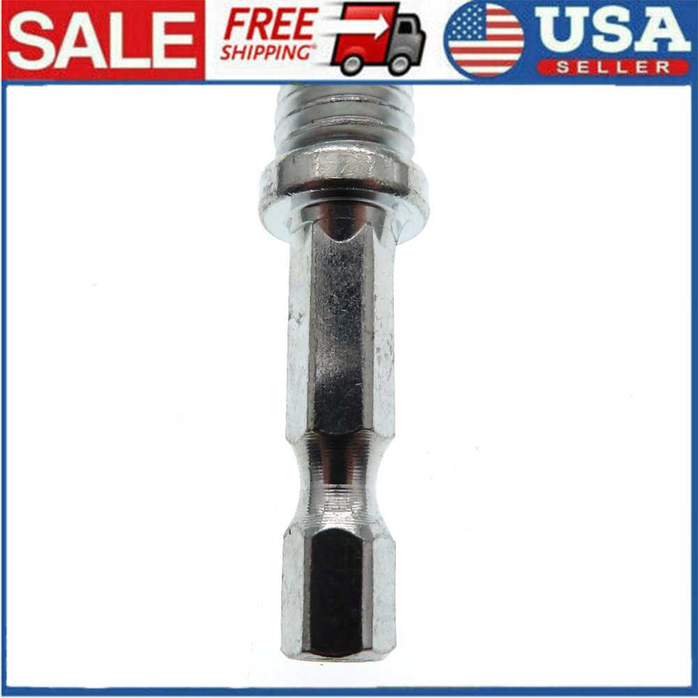 M10/M14 Polishing Disc Connection Rod Adapter Drill Chuck Connector Accessories