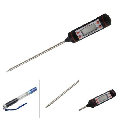 High Accuracy LCD Digital Thermometer Gauge Tool for Auto Car Vehicle AC Outlet