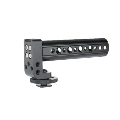 NICEYRIG Cheese Top Handle Grip with Standard Cold Shoe Mount for Camera Cage