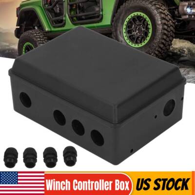 Winch Controller Housing ABS High Strength Protection Box Kit For 8000 To 20000L