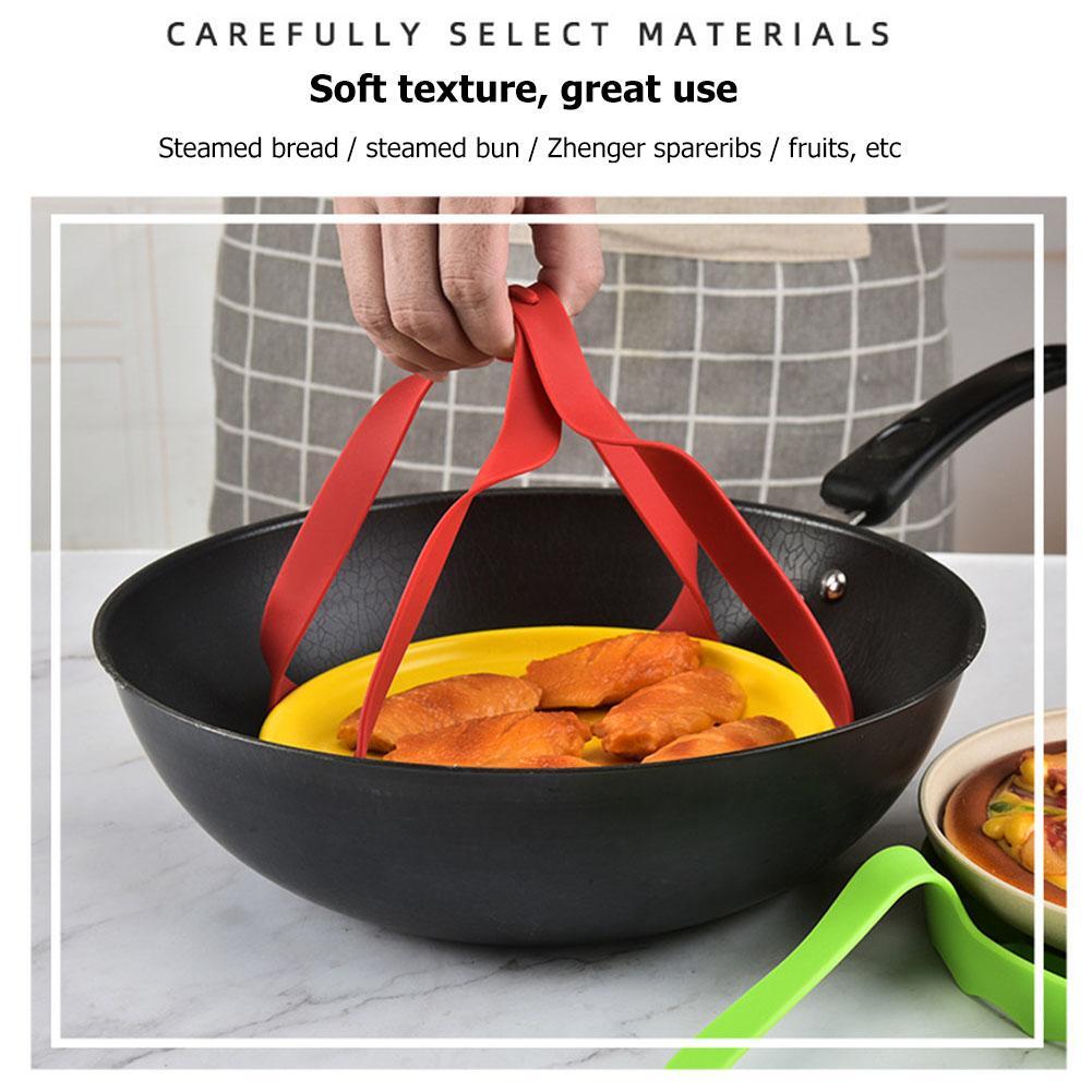 Vegetables Steamer Basket Pressure Cooker Egg Steamer Rack with Sling Bakeware