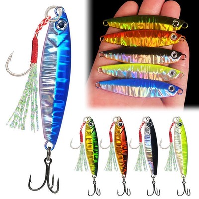 Fishing Lure ARROW-5.2cm 10g Long Casting Metal Lures Fake Bait Sea Fishing