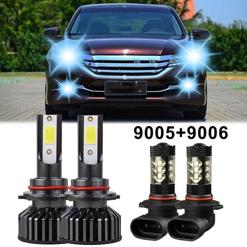 For Jeep Grand Cherokee 2005-2010 Hi/Lo 8000K LED Headlight Blue Light Bulb ro