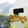 Uenede Brass Garden Hose Bibb Valve, 1/2