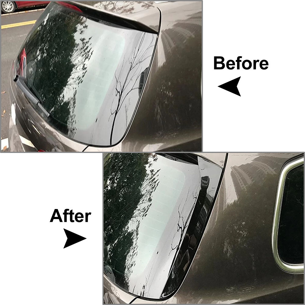 Rear Window Spoiler Side Wing Cover for VW Passat B7 Variant Wagon 2011-2015 Car