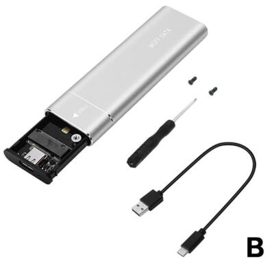 New ORICO M.2 NVMe SATA USB C 3.2 Adapter External Enclosure Case For M/M+B