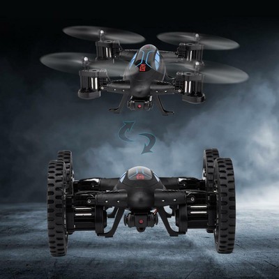RC Drone Flying Car Air Pressure 2 Batteries 0.3MP Camera HD Quadcopter Hovering