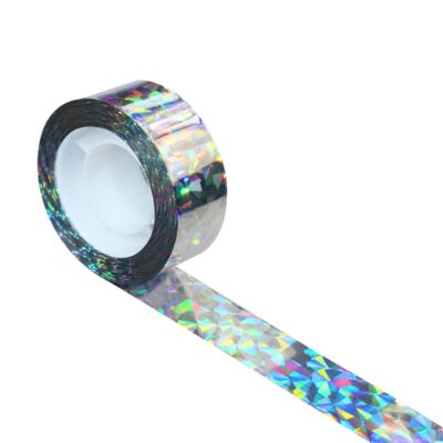 Bird Scare Ribbon Double Sided Holographic Reflective Ribbon Tape to Keep Awa...