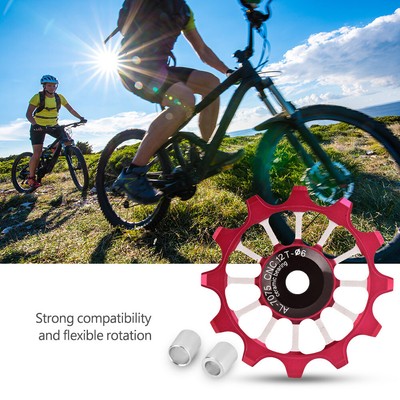 MEIJUN Ceramic Bearing Aluminum Alloy  Rear Guide Wheel For Efficient