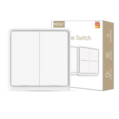 Tuya ZigBee Wireless Scene Switch Push Button, Tuya ZigBee Hub Required