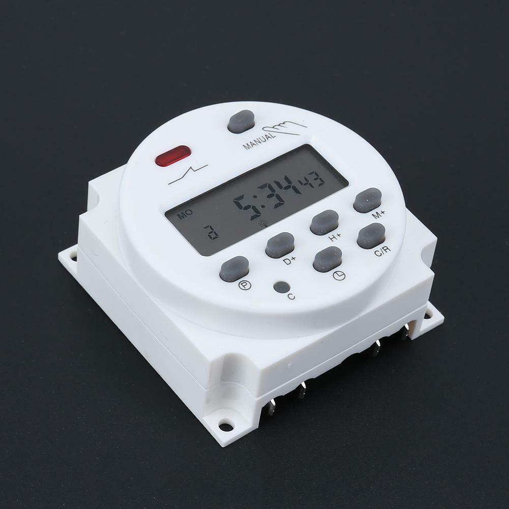 CN101A Digital LCD Zeitschaltuhr programmierbar Timer AC/DC 12V Zeit Relais