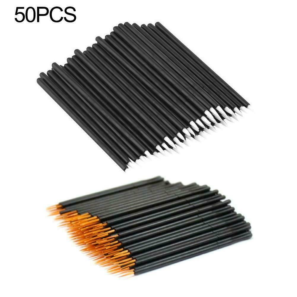 50 teile/paket Einweg Lip Eyeliner Pinsel Eye Liner Zubehör Make-Up K3N7