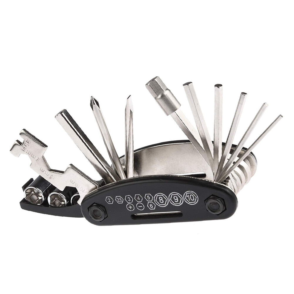15 in 1 Bike Bicycle Multi Repair Tool Hex Spoke Cycle Screwdriver Kit