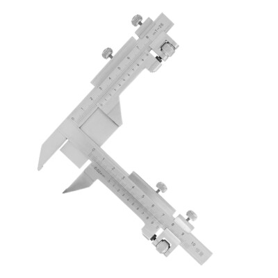 M1-26 Stainless Steel Gear Tooth Vernier Caliper Thickness Gauge Measuring Tool