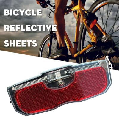 Welling Bike Cycling Rear Rack Reflector Tail Light Reflective Lamp Bicycl Hots