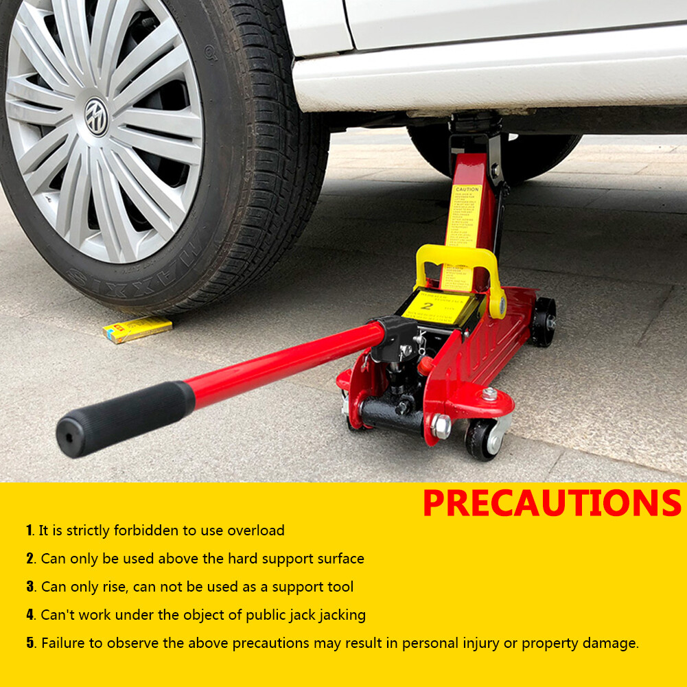 Floor Jack Low Profile Hydraulic Car Auto Vehilce 2 Ton Lift Heavy