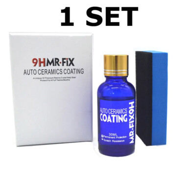 9H Nano Ceramic Car Glass Coating Liquid Hydrophobic Anti-Scratch Care Polish US