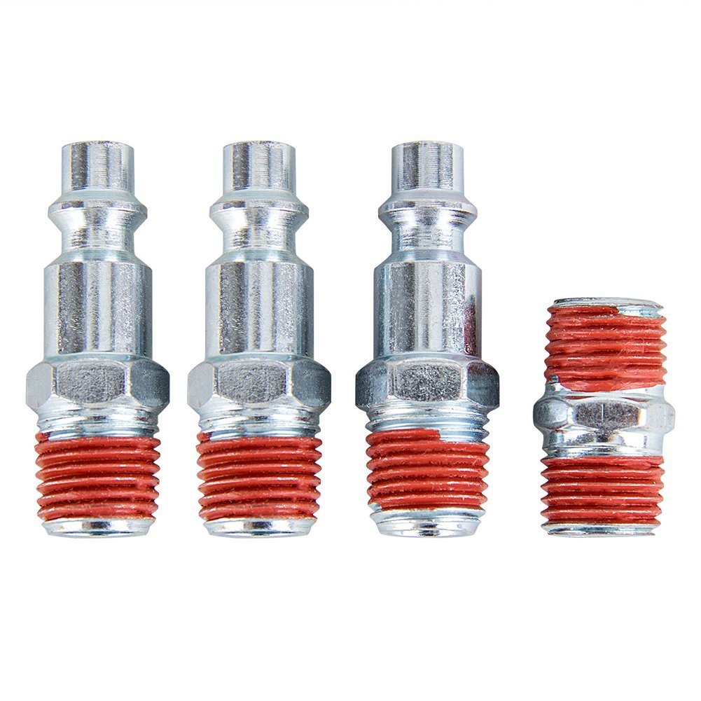 20Pc1/4" NPT Air Compressor Accessory Kit Tool 25FT Recoil Hose Gun