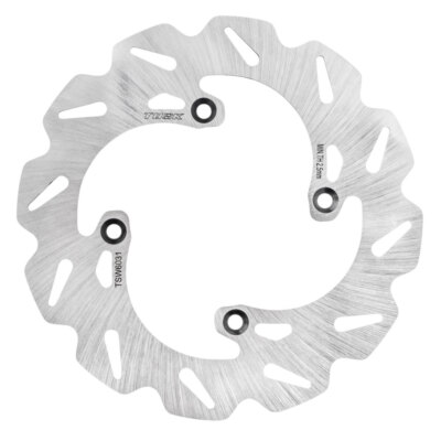 Tusk Stainless Steel Typhoon Brake Rotor, Rear For Yamaha YZ85 2002-2022