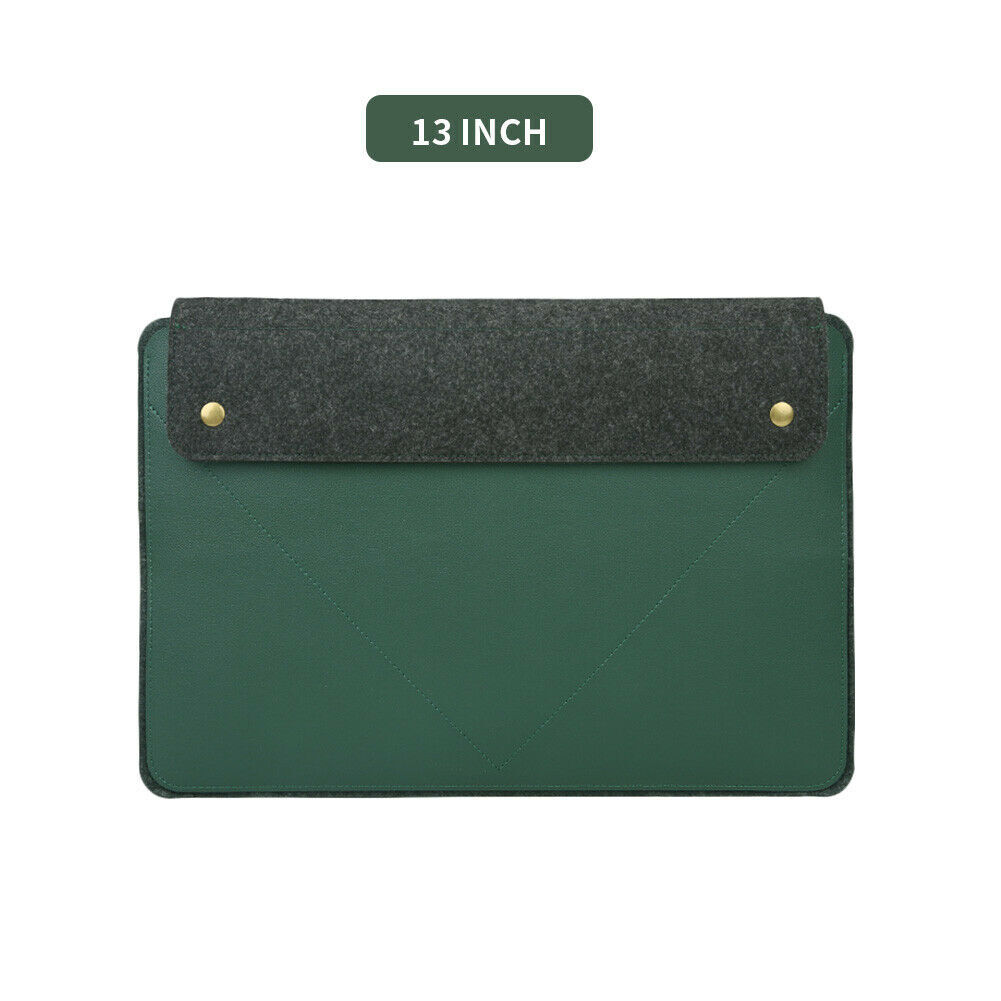 Waterproof Leather Laptop Bag Sleeve Case for MacBook Pro Air 13 15 inch Laptop