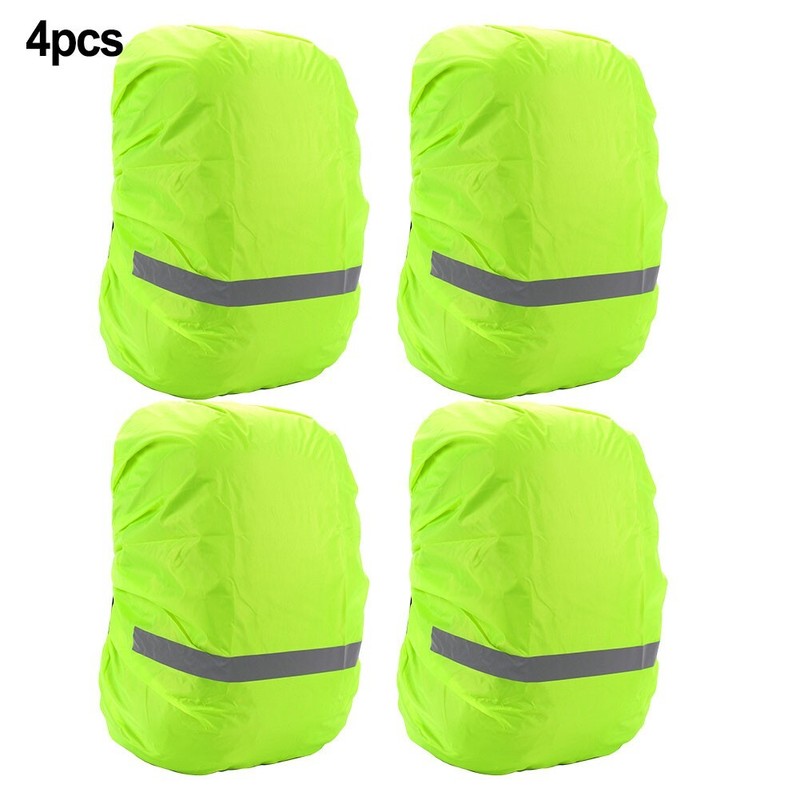 FÃ¼R Wanderfertiger Wasserdichter Rucksack Regenschutz 4er Pack Mit Reflexstreif