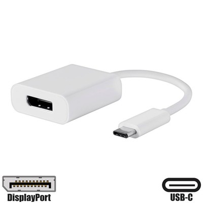 USB-C Type C Male to DisplayPort DP Female Monitor Adapter Connector Cable Mac