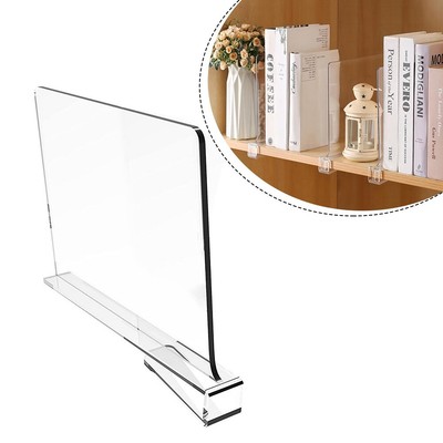 Efficient For Closet Organization with Clear Acrylic Shelf Dividers 10 9 x 9 1