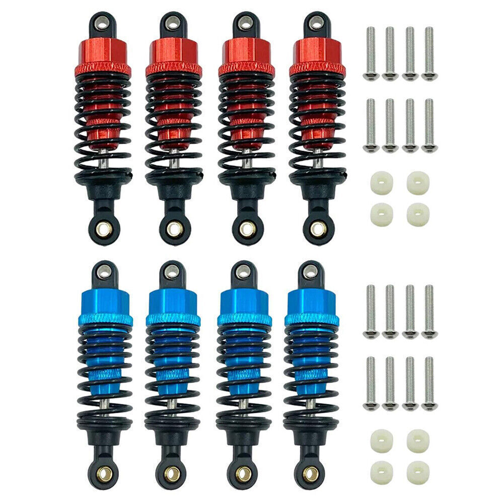 4Pc Oil Filled Shock Absorber 55mm Fit For 1/10 Tamiya TT-01 TT-02 MF-01X RC Car