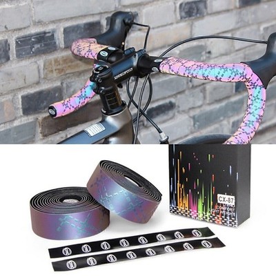CXWXC MTB Radfahren Fahrrad Lenkerband Stärkste Bartape Bar Tape Wrap+Endstopfen