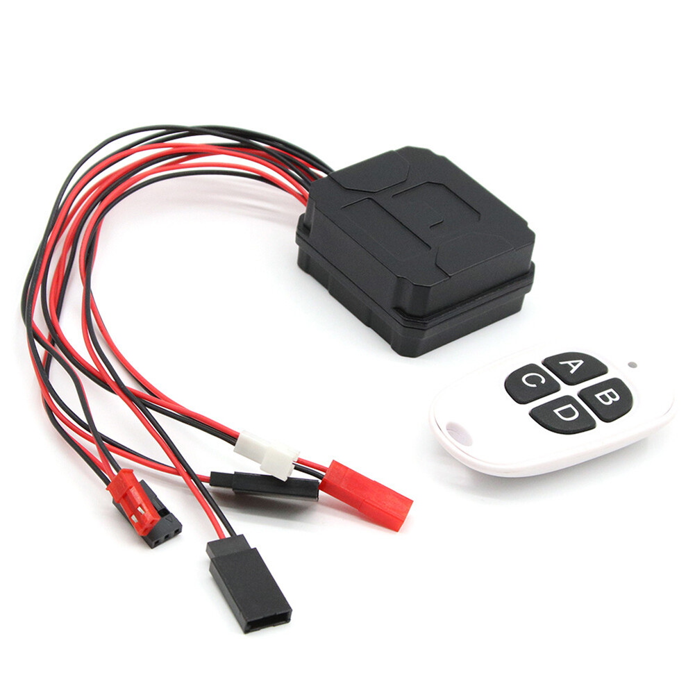 Winch Remote Control Light Group Switch For 1/10 TRX4 SCX10 D90 RC Crawler Car