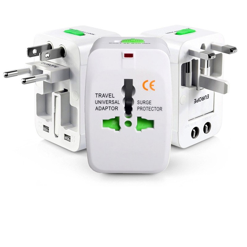 US to EU Europe and Universal AC Power Plug World Travel Ada