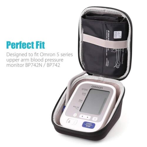 Storage Hard Case For Omron 5 Series Blood Pressure Monitor Cuff Carrying Bag